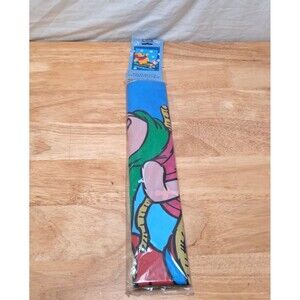 Winnie the Pooh & Piglet Wintery Fun Decorative Yard Flag 28''X 40'' New 1997